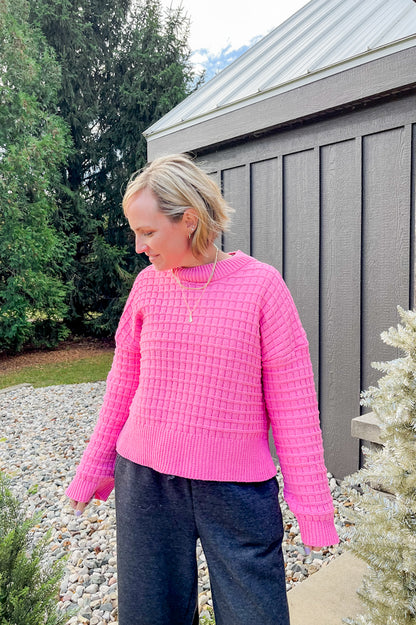 Oversized Textured Sweater