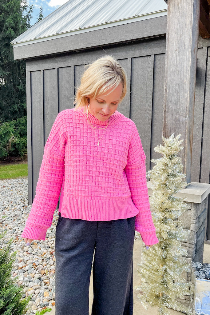 Oversized Textured Sweater