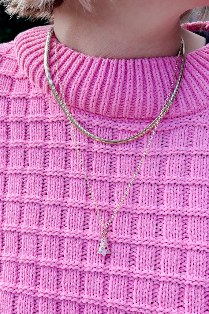 Christmas Tree Necklace