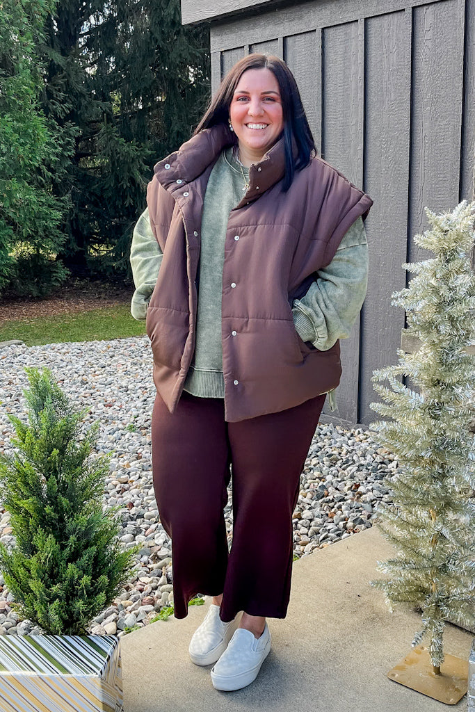 PLUS Snap Puffer Vest