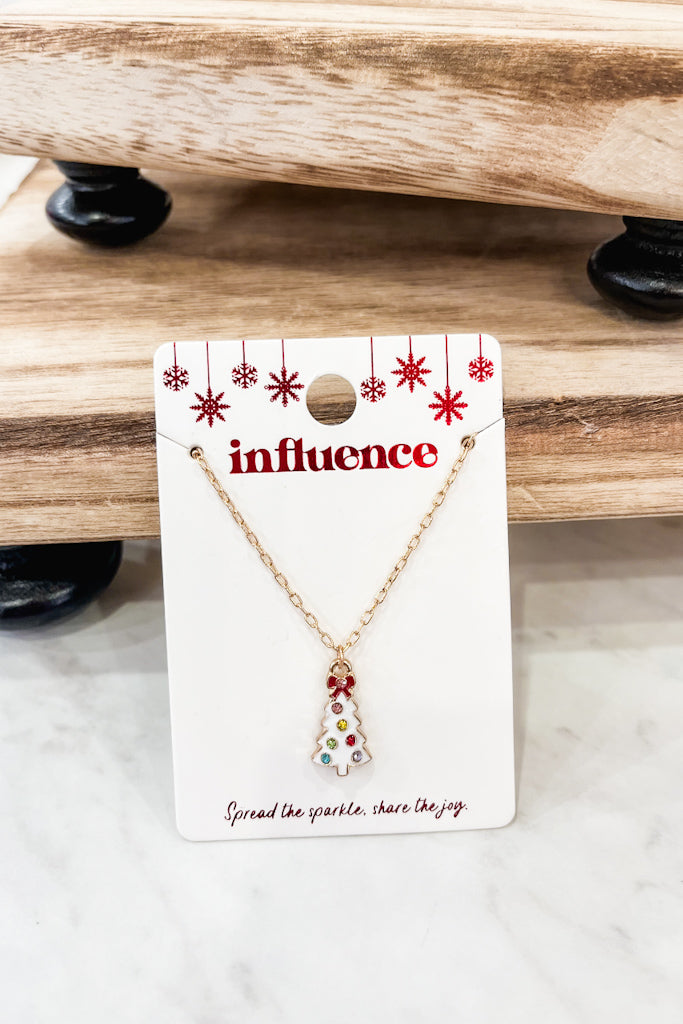 Christmas Tree Necklace