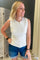 Ribbed Crew Tank