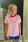 PLUS Striped Crew Neck Tee