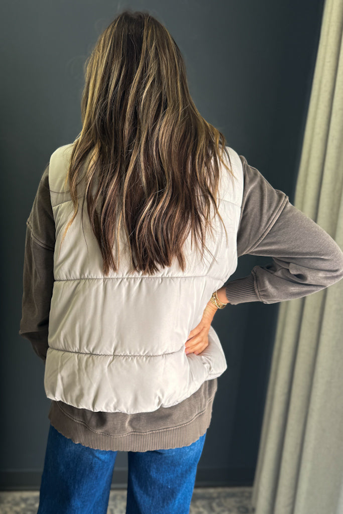 Zip Puffer Vest