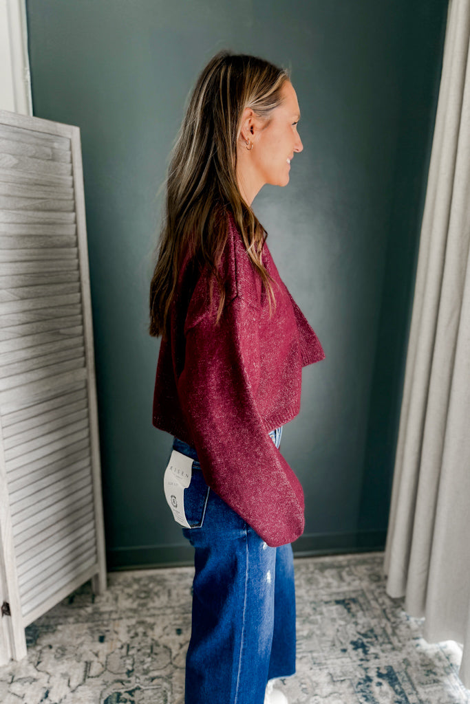 Open Front Cardigan Sweater