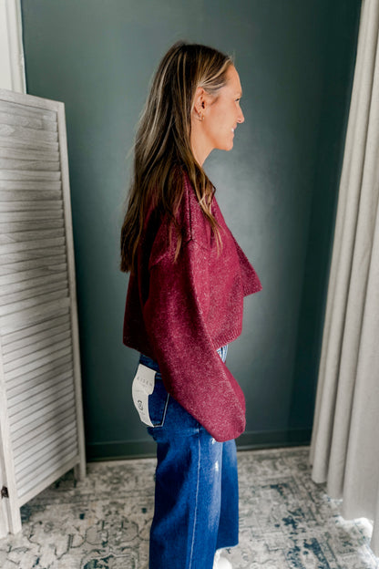 Open Front Cardigan Sweater