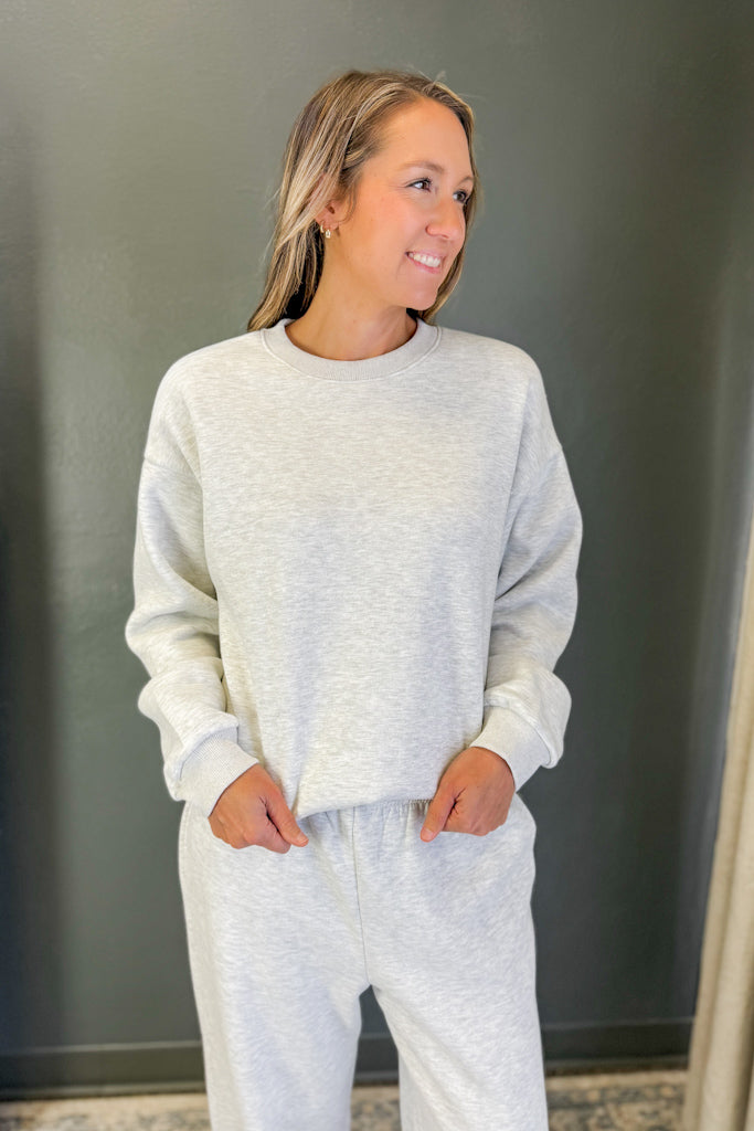 Oversized Fleece Sweatshirt
