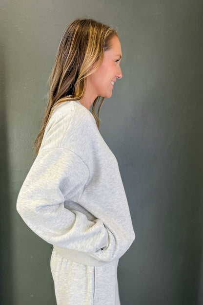 Oversized Fleece Sweatshirt
