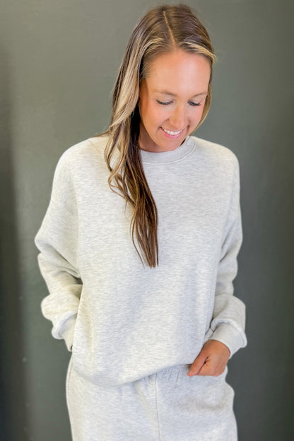 Oversized Fleece Sweatshirt