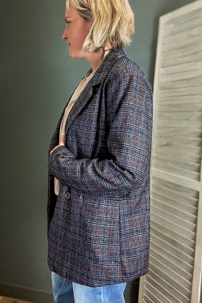 Plaid Blazer