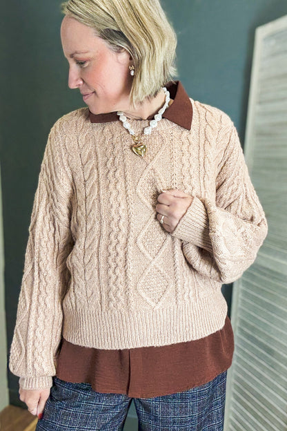 Cable Knit Sweater
