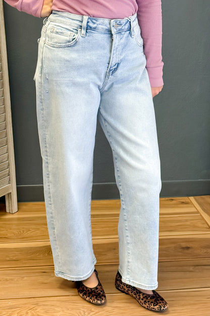 High Rise Crop Barrel