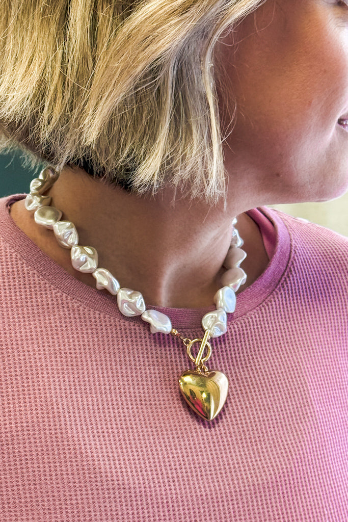 Pearl Toggle Necklace