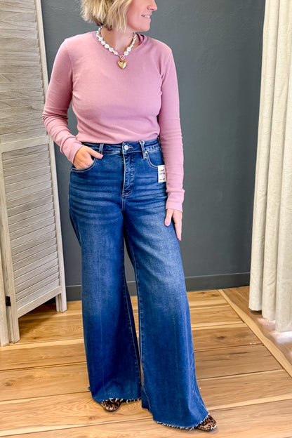 High Rise Crop Barrel