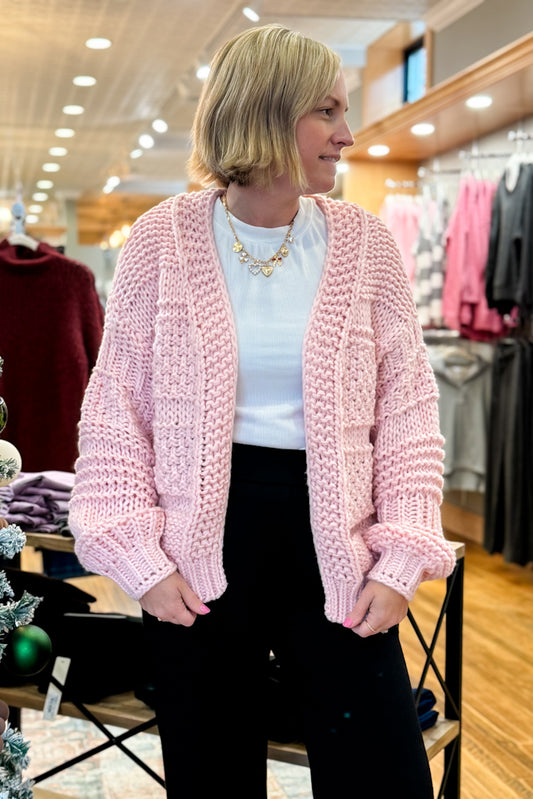 Open Front Cardigan