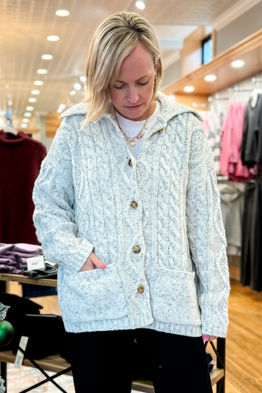 Cable Knit Cardigan