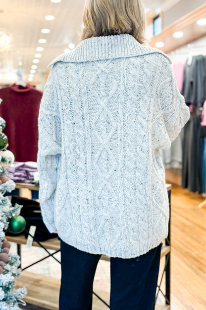 Cable Knit Cardigan