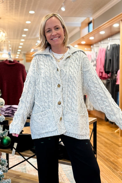 Cable Knit Cardigan