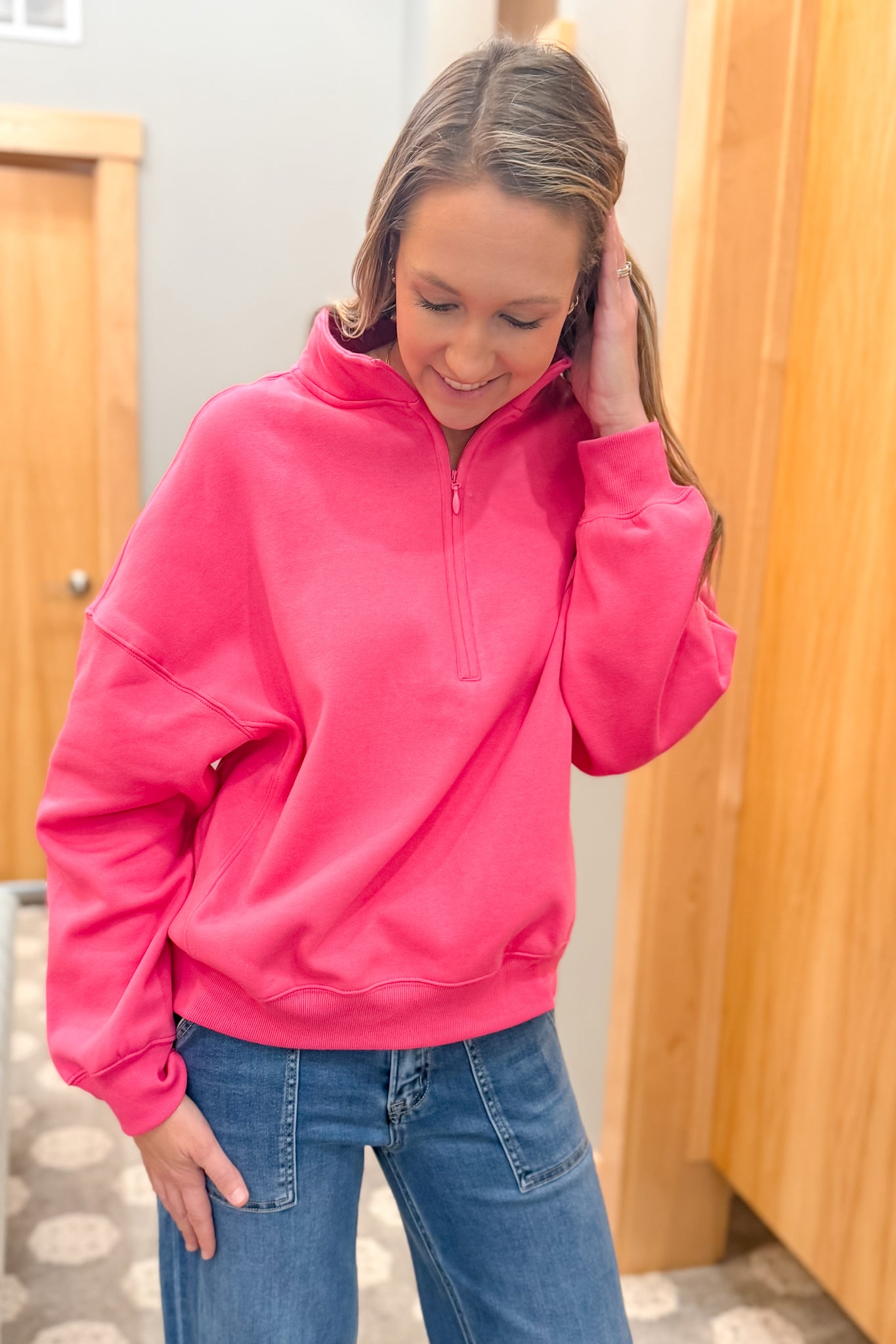 PLUS Fleece Half Zip