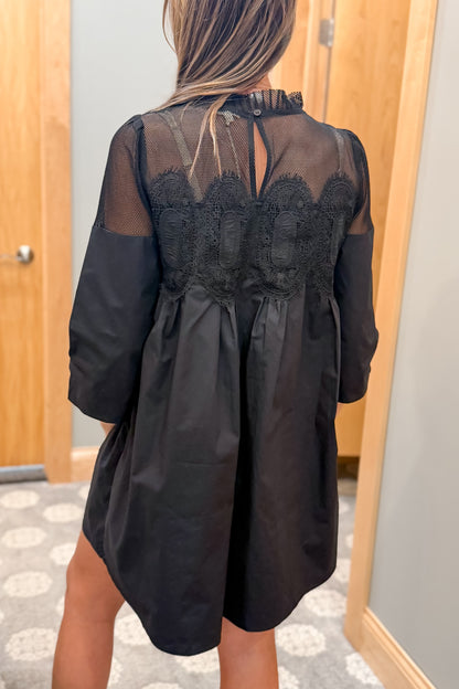 Crochet Babydoll Dress