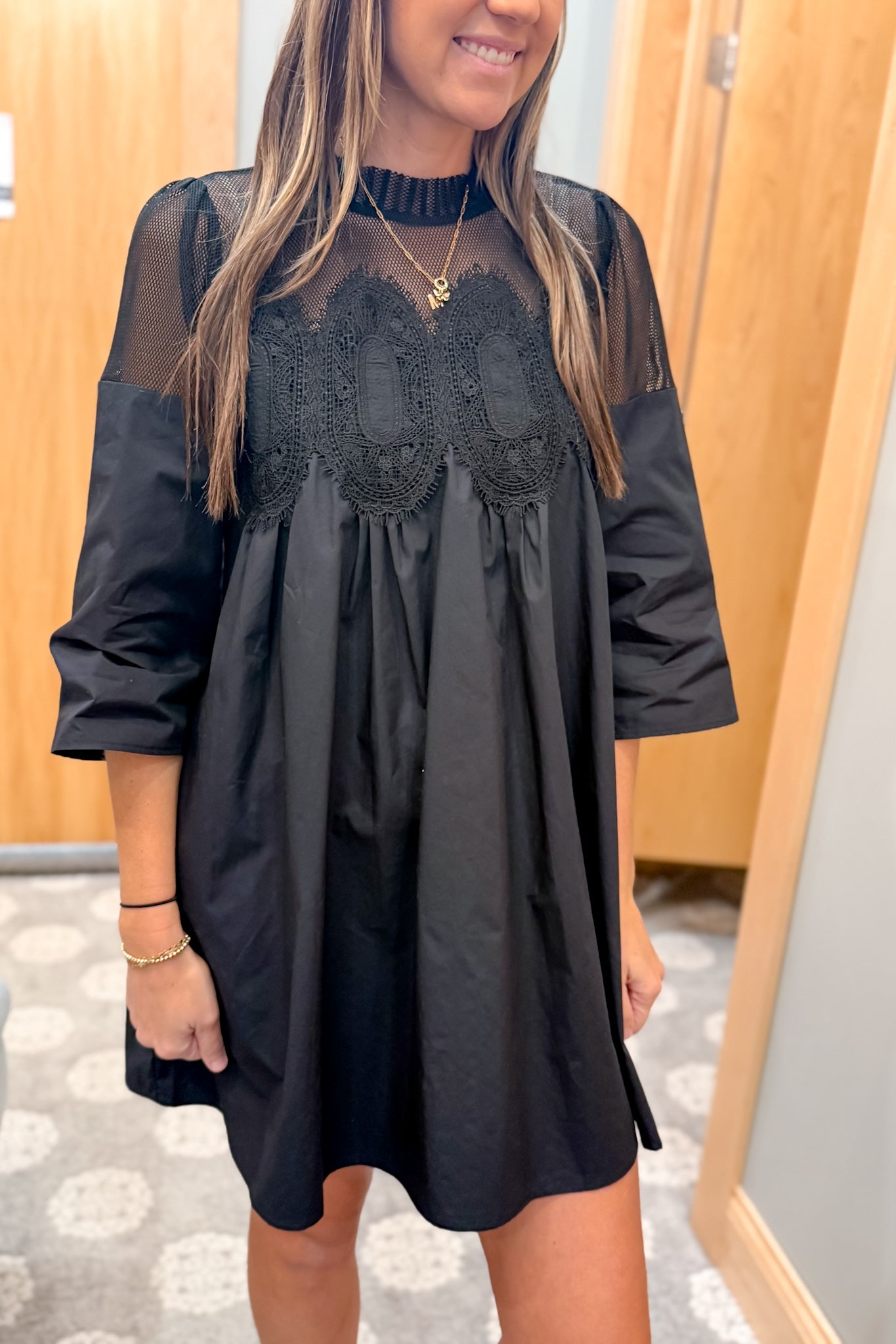 Crochet Babydoll Dress