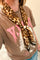 Pearl Tie Print Scarf