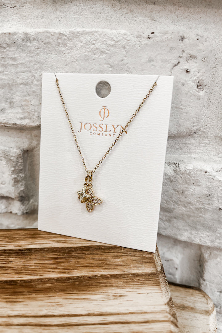 Rhinestone Star Pendant Necklace