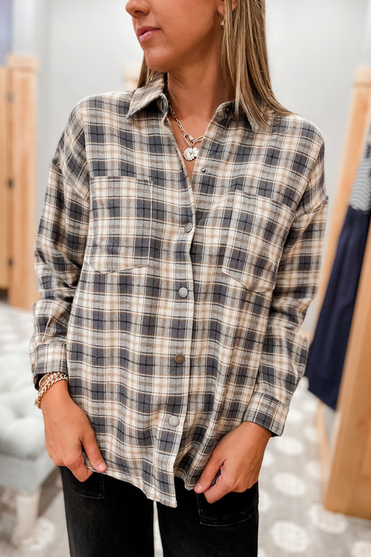 Brushed Plaid Shirt