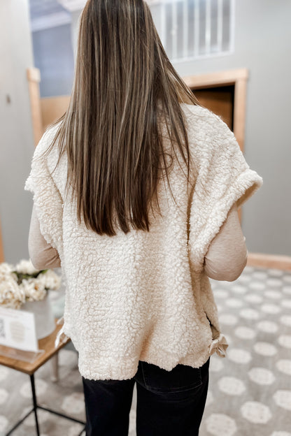 Tie Sherpa Vest
