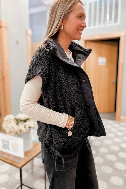 Tie Sherpa Vest