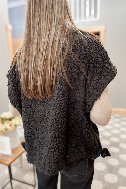 Tie Sherpa Vest