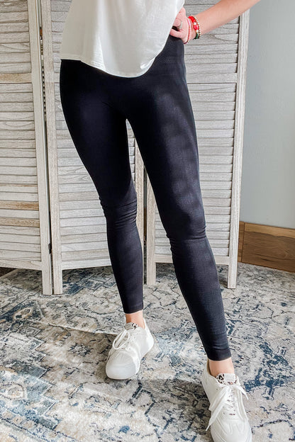 Waistband Fleece Legging