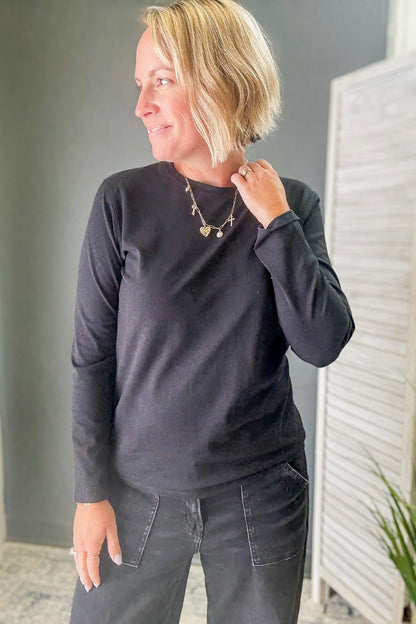 Cotton Long Sleeve Top