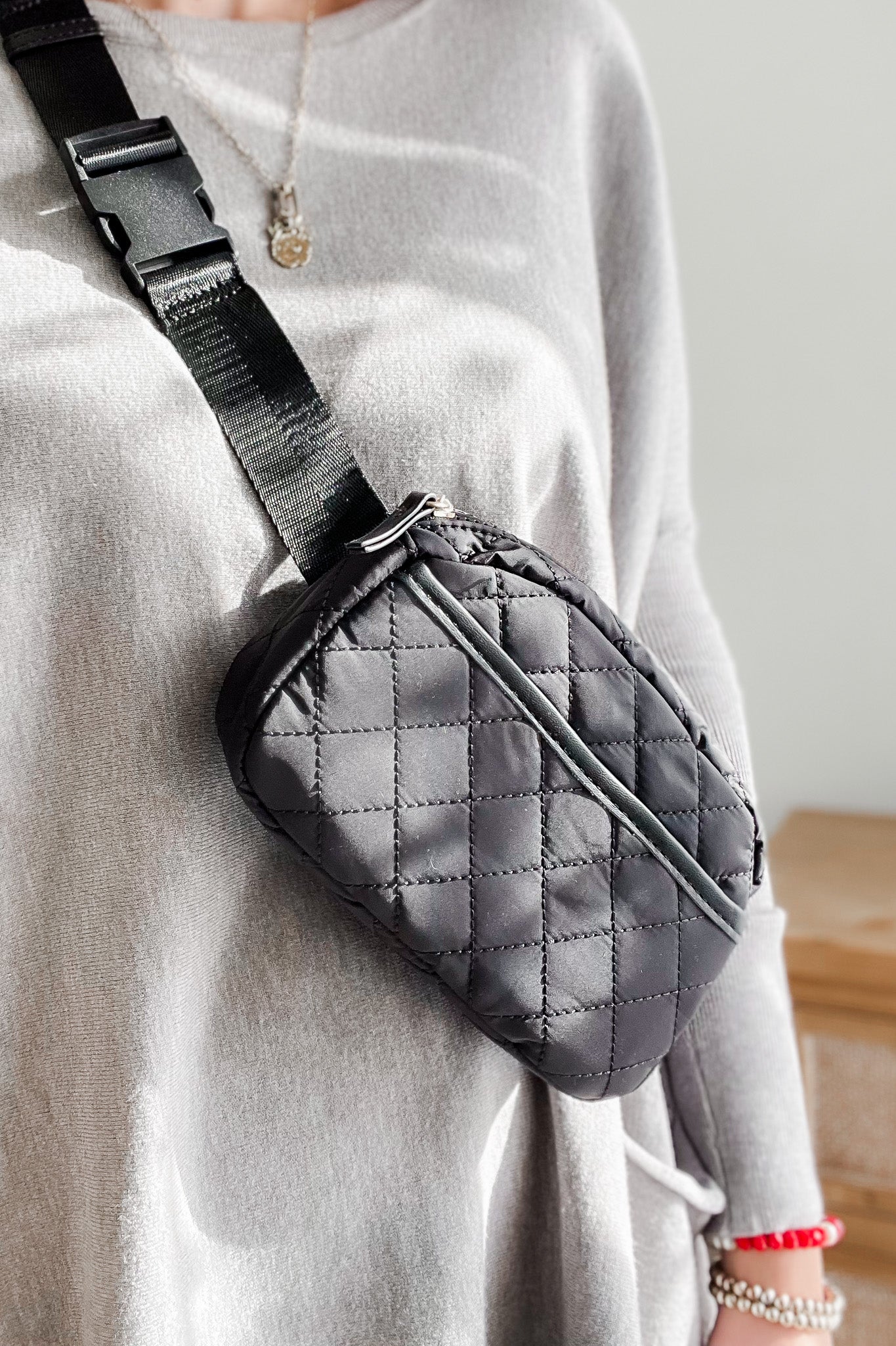 Caroline Quilted Belt Bag