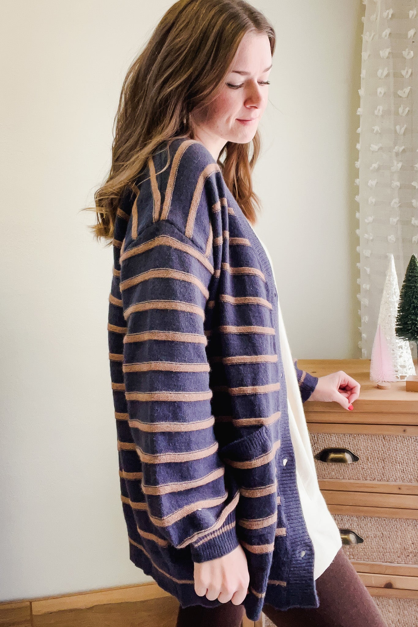 Striped Cardigan