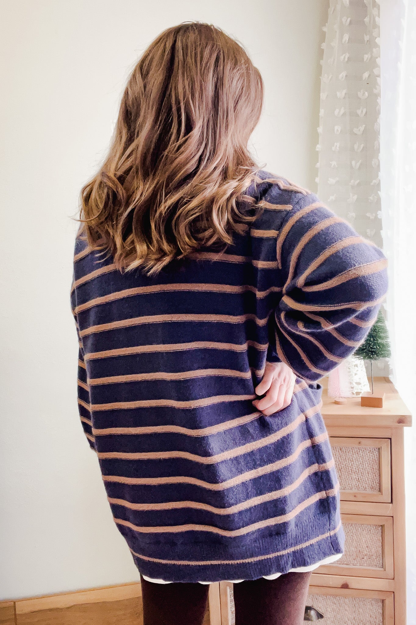 Striped Cardigan