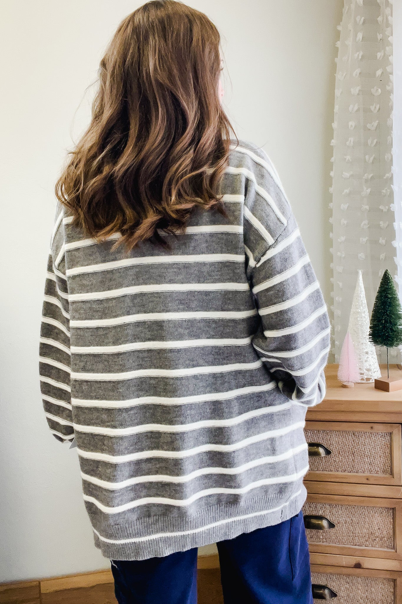 Striped Cardigan