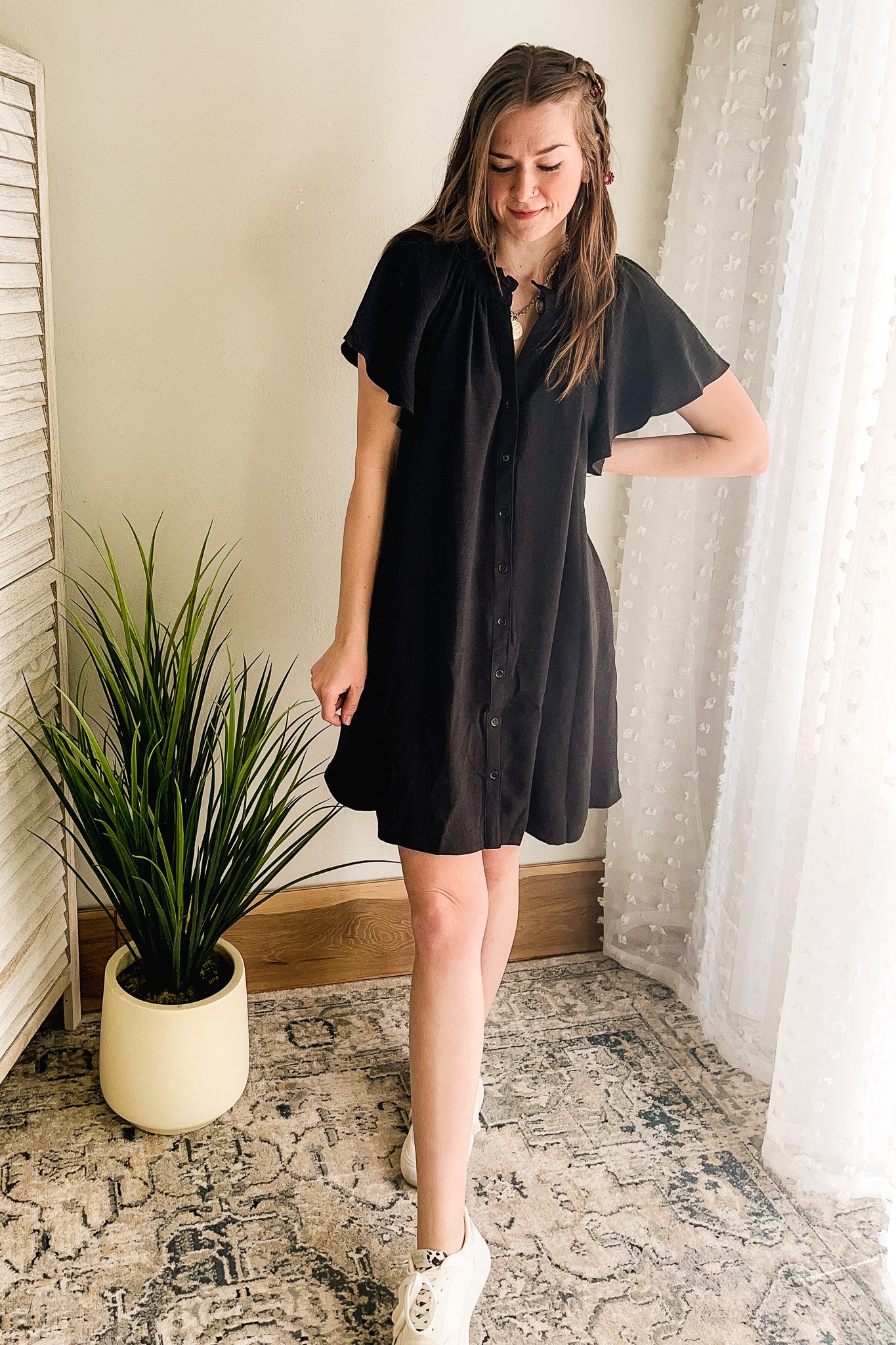 PLUS Ruffle Dress