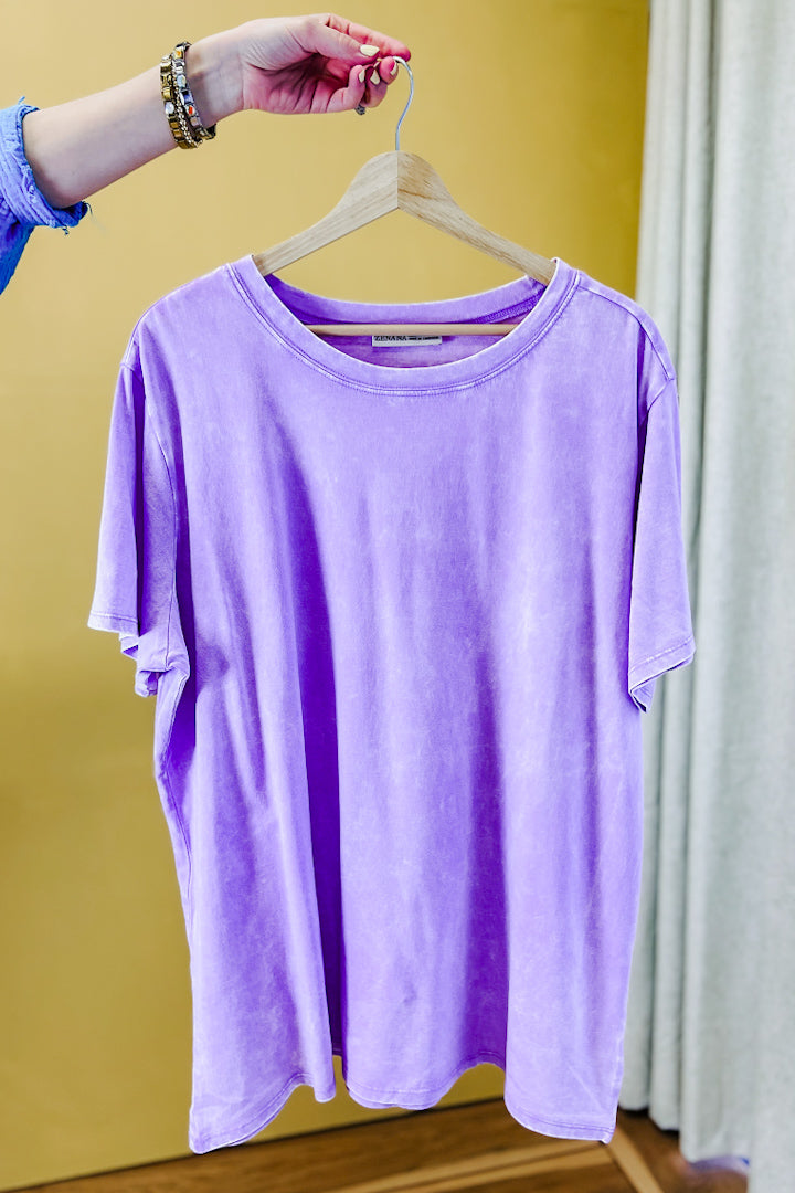 PLUS Mineral Washed Tee