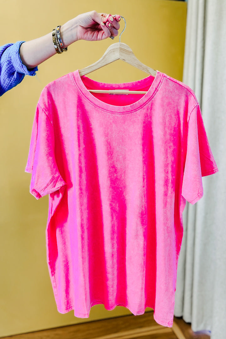 PLUS Mineral Washed Tee