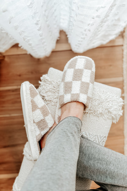 Checker Slippers