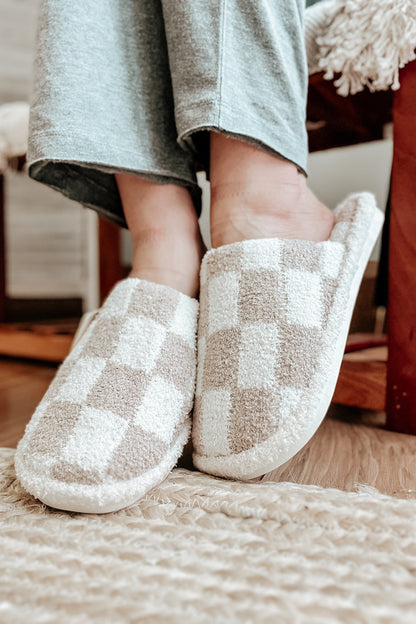 Checker Slippers