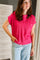 Ribbed Pocket Top