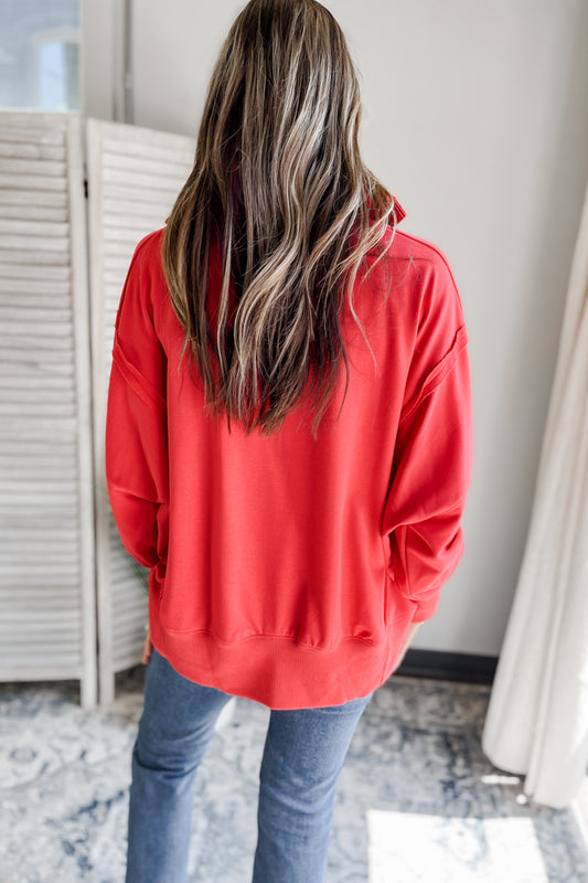 Henley Sweatshirt