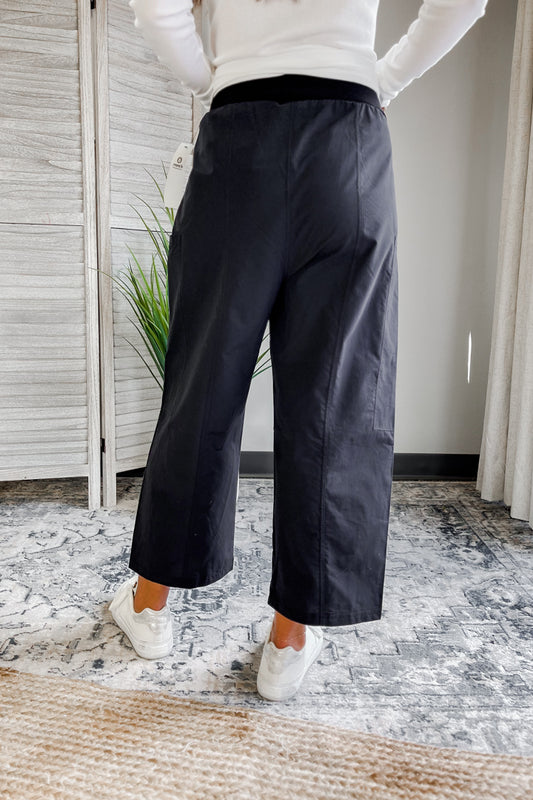 Wide Leg Cropped Pants
