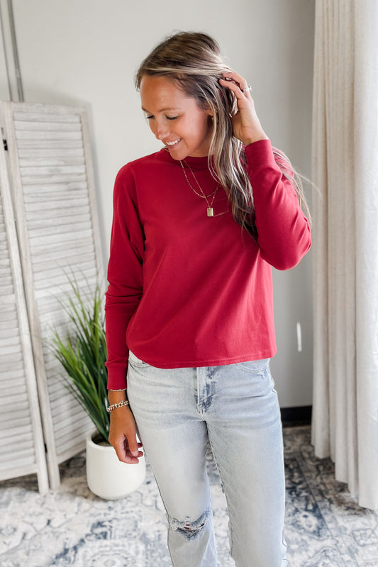 Boxy Long Sleeve Tee