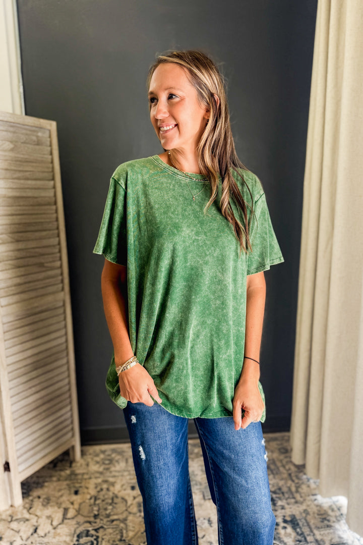 PLUS Mineral Washed Tee