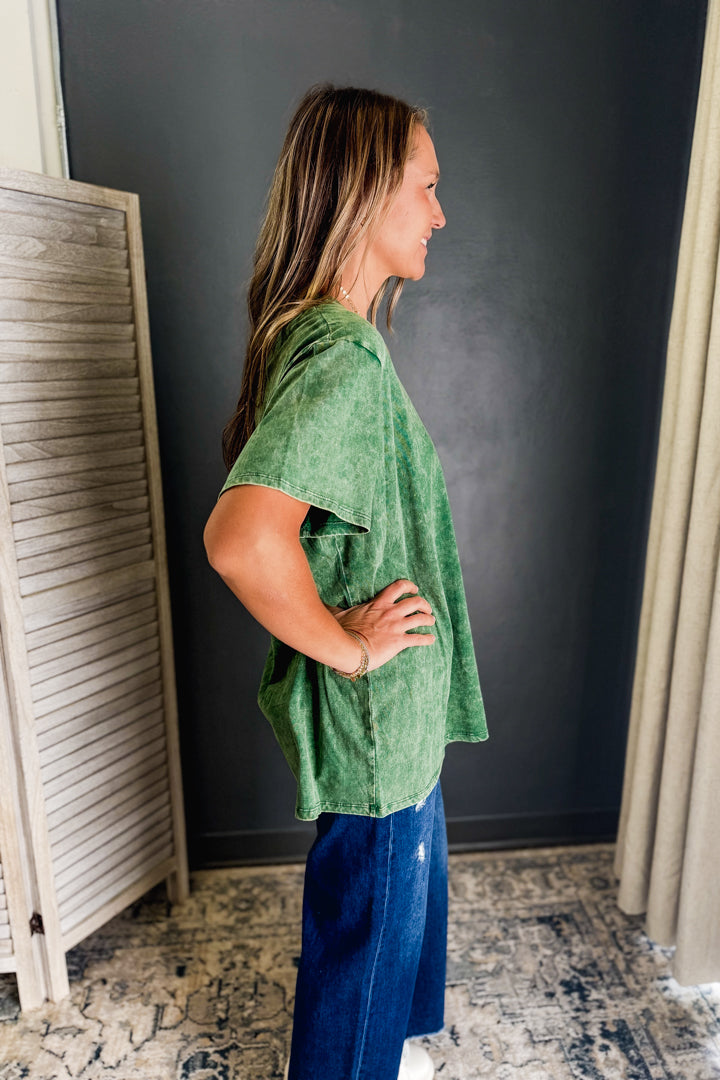 PLUS Mineral Washed Tee