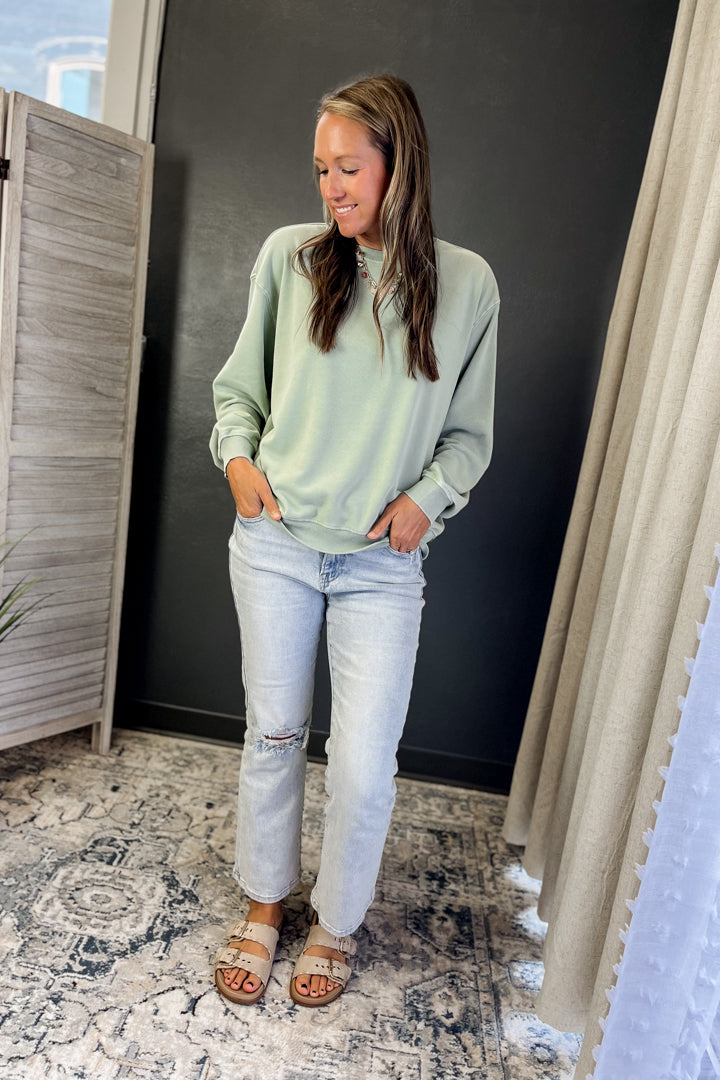 Mineral Wash Sweatshirt