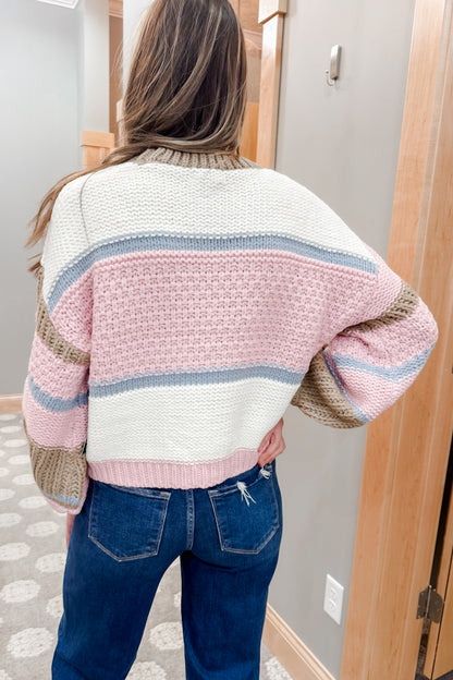 Knit Colorblock Sweater
